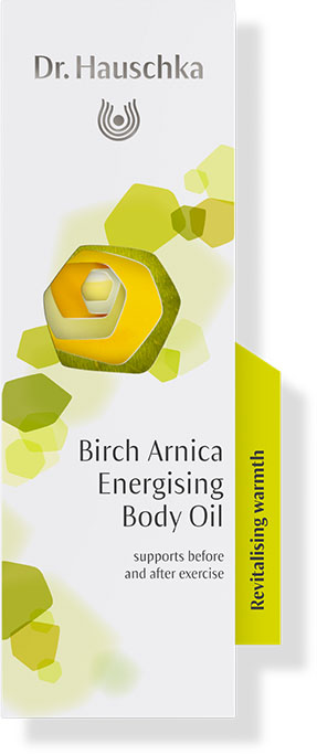 Birch Arnica Energising Body Oil Velgørende varme, bringer bevægelse ind i livet